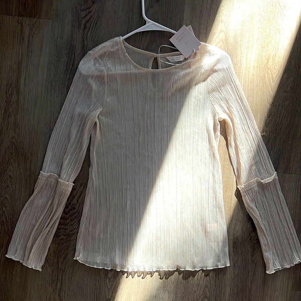 Lauren Conrad sheer top